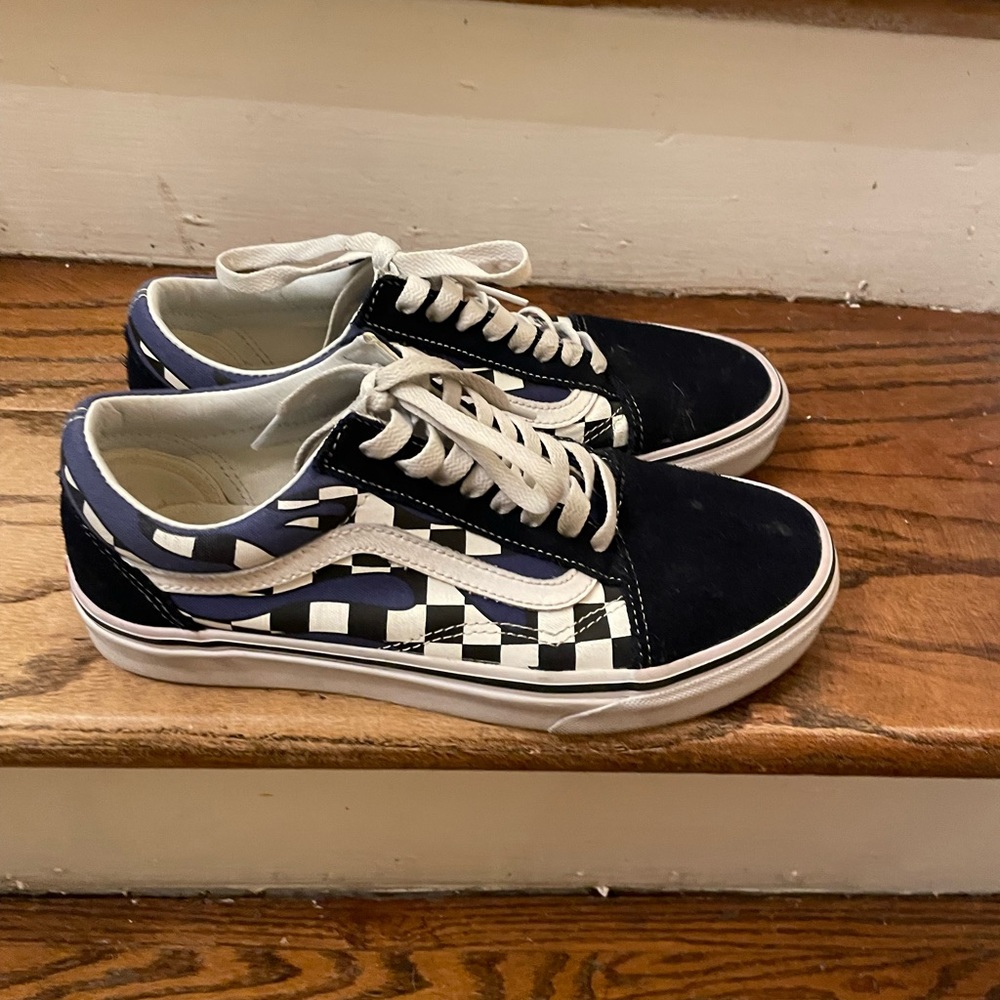 Checkered vans